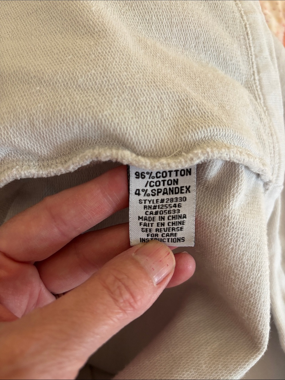 Habitat Hooded Zip Up Sweathirt. Size Large - Picture 6 of 6
